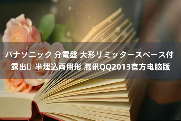 パナソニック 分電盤 大形リミッタースペース付 露出・半埋込両用形 腾讯QQ2013官方电脑版